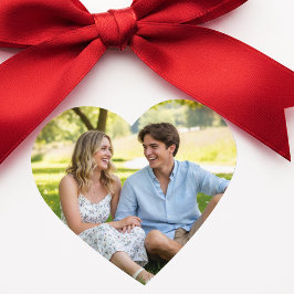 Aangepaste foto-liefde Unieke hartvormige moderne Hart Sticker