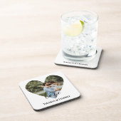 Aangepaste foto-Lijst Moderne kalligrafie Bier Onderzetter (Rechterzijde)