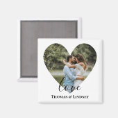 Aangepaste foto-Lijst Moderne kalligrafie Magneet (Voorkant / Achterkant)