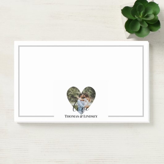 Aangepaste foto-Lijst Moderne kalligrafie Post-it® Notes (Kantoor)