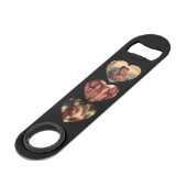 Aangepaste foto lijst speed flesopener speed flessenopener (Voorkant Gekanteld)