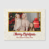 Aangepaste foto Lijst Vrolijk kerstfeest & Nieuwja (Voorkant)