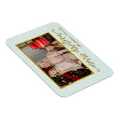 Aangepaste foto Lijst Vrolijk kerstfeest & Nieuwja Magneet (Rechterzijde)