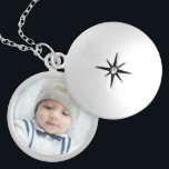 Aangepaste foto locket ketting<br><div class="desc">Creëer je eigen persoonlijke foto cadeau door je eigen foto toe te voegen,  van je geliefde familieffoto naar je schattige huisfoto,  om je design uniek te maken.

Let op: De foto's die op product worden getoond zijn steekproeffoto's met watermerk voor presentatiedoeleinden slechts.</div>