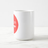 Aangepaste foto & logo  | Gepersonaliseerd Koffiemok (Center)