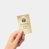 Aangepaste Foto Logo ID Badge voor Zakelijke Medew (Handheld)