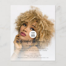 Aangepaste foto-Logo promotioneel modern zwart