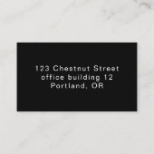 Aangepaste Foto & Logo Senior Companion Caregiver Visitekaartje (Achterkant)