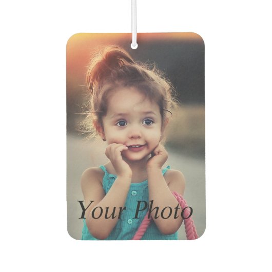 Aangepaste foto luchtverfrisser (Voorkant)