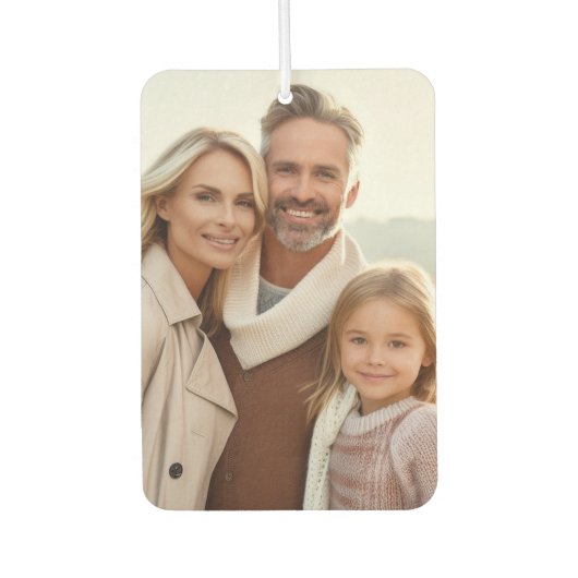 Aangepaste foto luchtverfrisser (Voorkant)