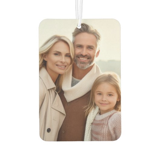 Aangepaste foto luchtverfrisser (Achterkant)