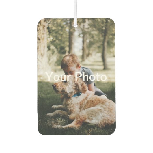 Aangepaste foto luchtverfrisser (Voorkant)