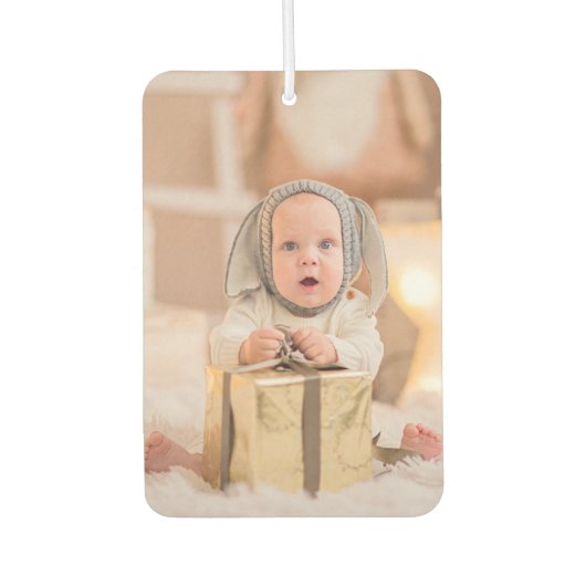 Aangepaste foto luchtverfrisser (Voorkant)