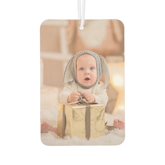 Aangepaste foto luchtverfrisser (Achterkant)