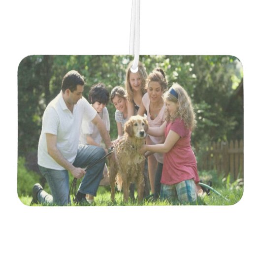 Aangepaste foto-luchtverfrisser luchtverfrisser (Achterkant)