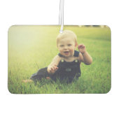 Aangepaste foto luchtverfrisser met uw foto's (Achterkant)