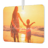 Aangepaste foto luchtverfrisser tekst - Ik hou van (Links)