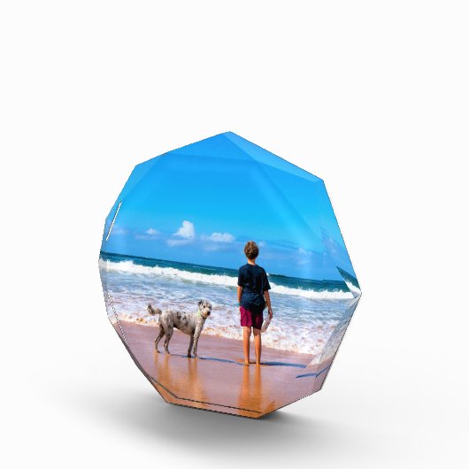 Aangepaste foto maak je eigen ontwerp - Ik hou van (Rechts)