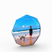 Aangepaste foto maak je eigen ontwerp - Ik hou van (Links)