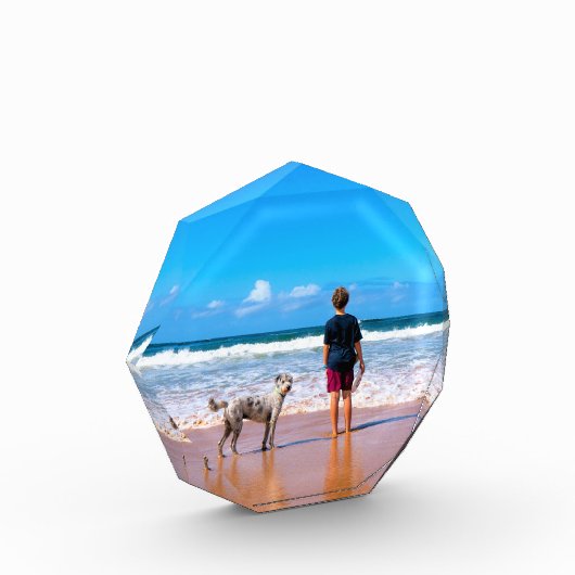 Aangepaste foto maak je eigen ontwerp - Ik hou van (Links)