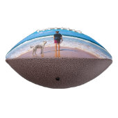 Aangepaste foto maak je eigen ontwerp - Ik hou van American Football (Gedraaid 270)