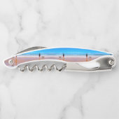 Aangepaste foto maak je eigen ontwerp - Ik hou van Kurkentrekker (Achterkant)