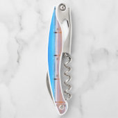 Aangepaste foto maak je eigen ontwerp - Ik hou van Kurkentrekker (Achterkant)