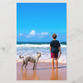 Aangepaste foto maak je ontwerpbrochure I Love My  Flyer (Voorkant)