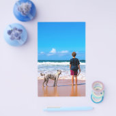 Aangepaste foto maak je ontwerpbrochure I Love My  Flyer (Enkel)