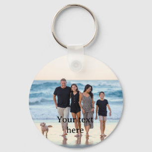 aangepaste foto Maak Uw Eigen Gepersonaliseerde Sleutelhanger