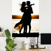 Aangepaste foto maakt deze uniek poster (Thuiskantoor)