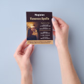 Aangepaste foto, Magicisch Adverteren Flyer (Hand)