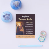 Aangepaste foto, Magicisch Adverteren Flyer (Enkel)