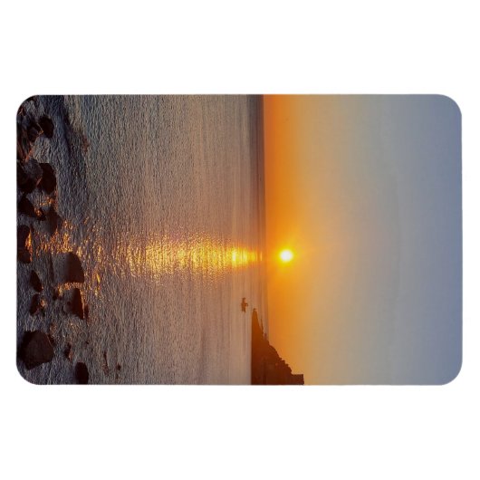 Aangepaste foto magneet (Horizontaal)