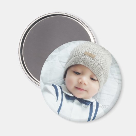 Aangepaste foto magneet (Voorkant / Achterkant)