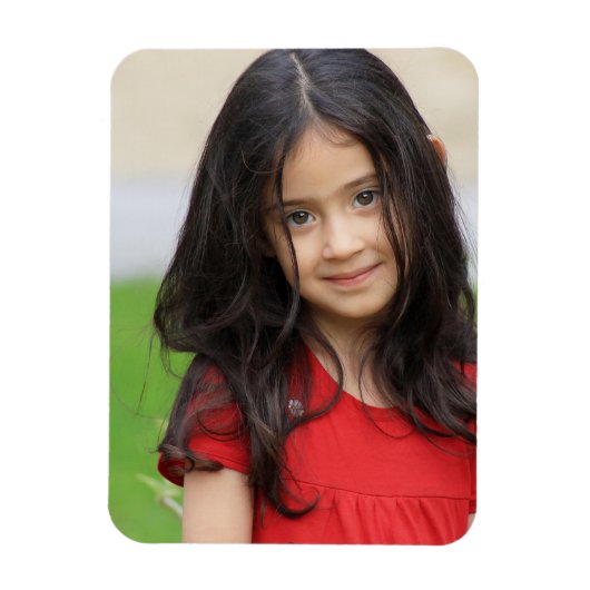 Aangepaste foto magneet (Verticaal)