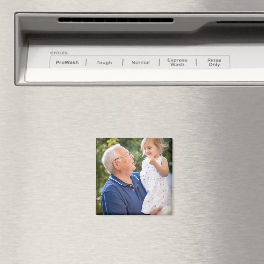 Aangepaste foto magneet (Insitu (Vaatwasser))