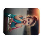 Aangepaste foto magneet (Horizontaal)