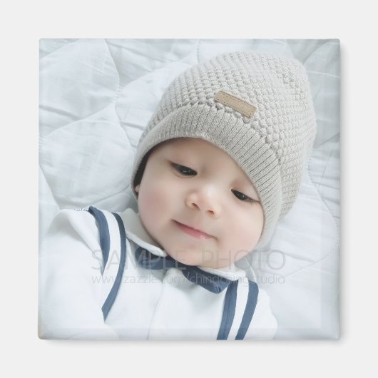 Aangepaste foto magneet (Voorkant)