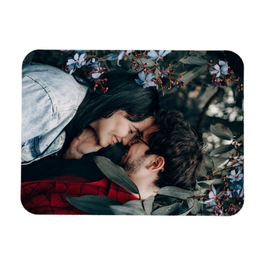 Aangepaste foto magneet (Horizontaal)