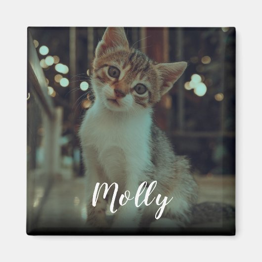 Aangepaste foto magneet (Voorkant)