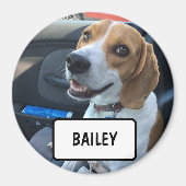 Aangepaste foto magneet (Voorkant)