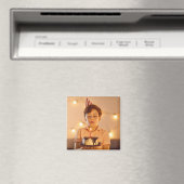 Aangepaste foto-magneet met herinneringen, verjaar magneet (Insitu (Vaatwasser))