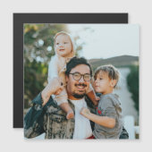 Aangepaste foto magnetische uitnodiging (Voorkant / Achterkant)