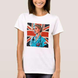 Aangepaste foto Mam vrouw vriendin Nurse T-shirt