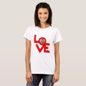 Aangepaste Foto Mama of Lover Vrouwen Gepersonalis T-shirt (Voorkant volledig)