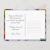 Aangepaste foto Mardi Gras Bourbon Street Bonanza Briefkaart (Achterkant)