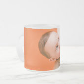 Aangepaste foto matglas koffiemok (Voorkant links)