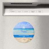 Aangepaste foto Maui-strand  Magneet (Insitu (Vaatwasser))