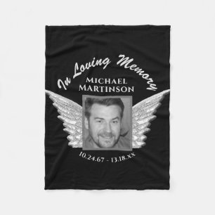 Aangepaste foto-memorial Blanket Fleece Deken